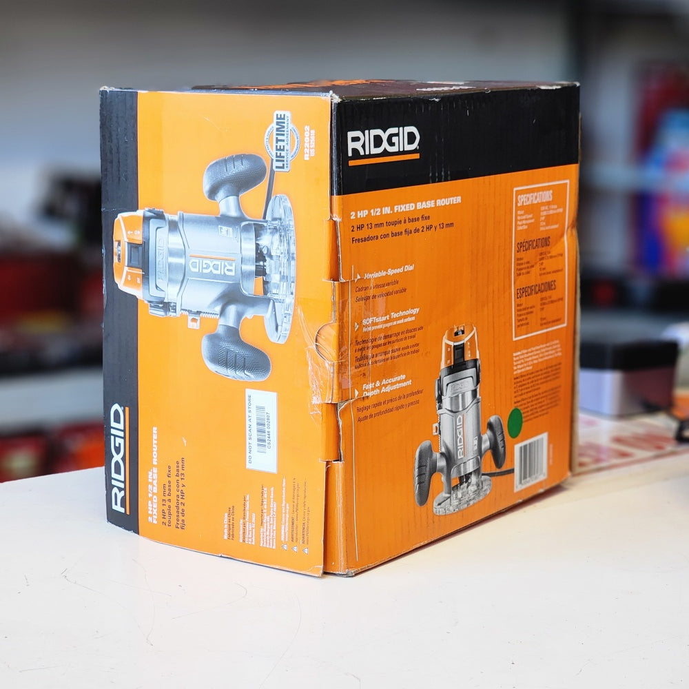 11 Amp 2HP 1/2 in. Corded Fixed Base Router 11 Amp 2HP 1/2 in. Corded Fixed Base Router